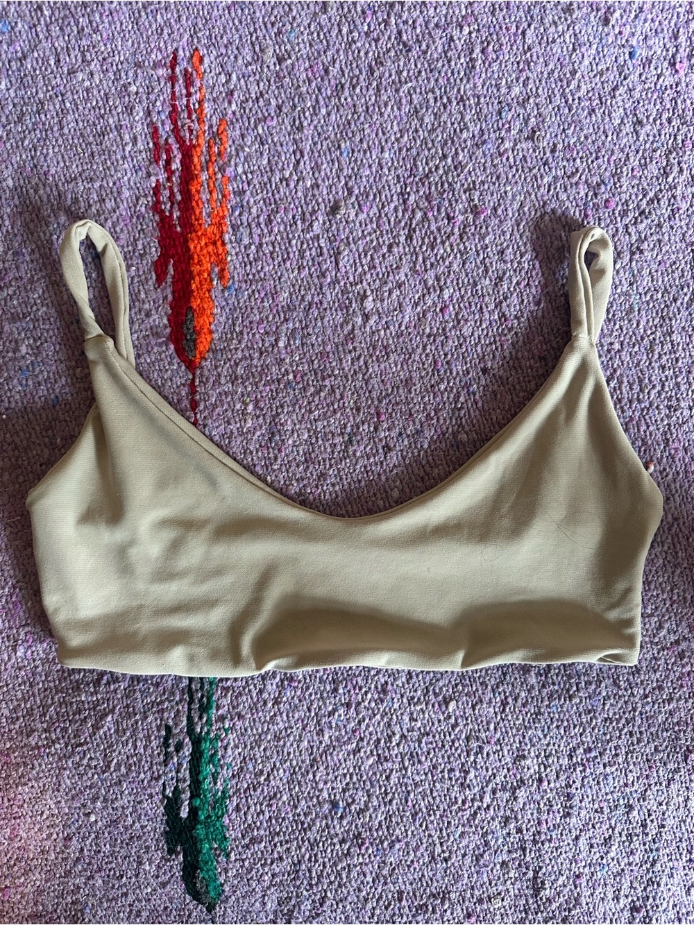 Women’s Behave Bralette Bikini Top in Bone